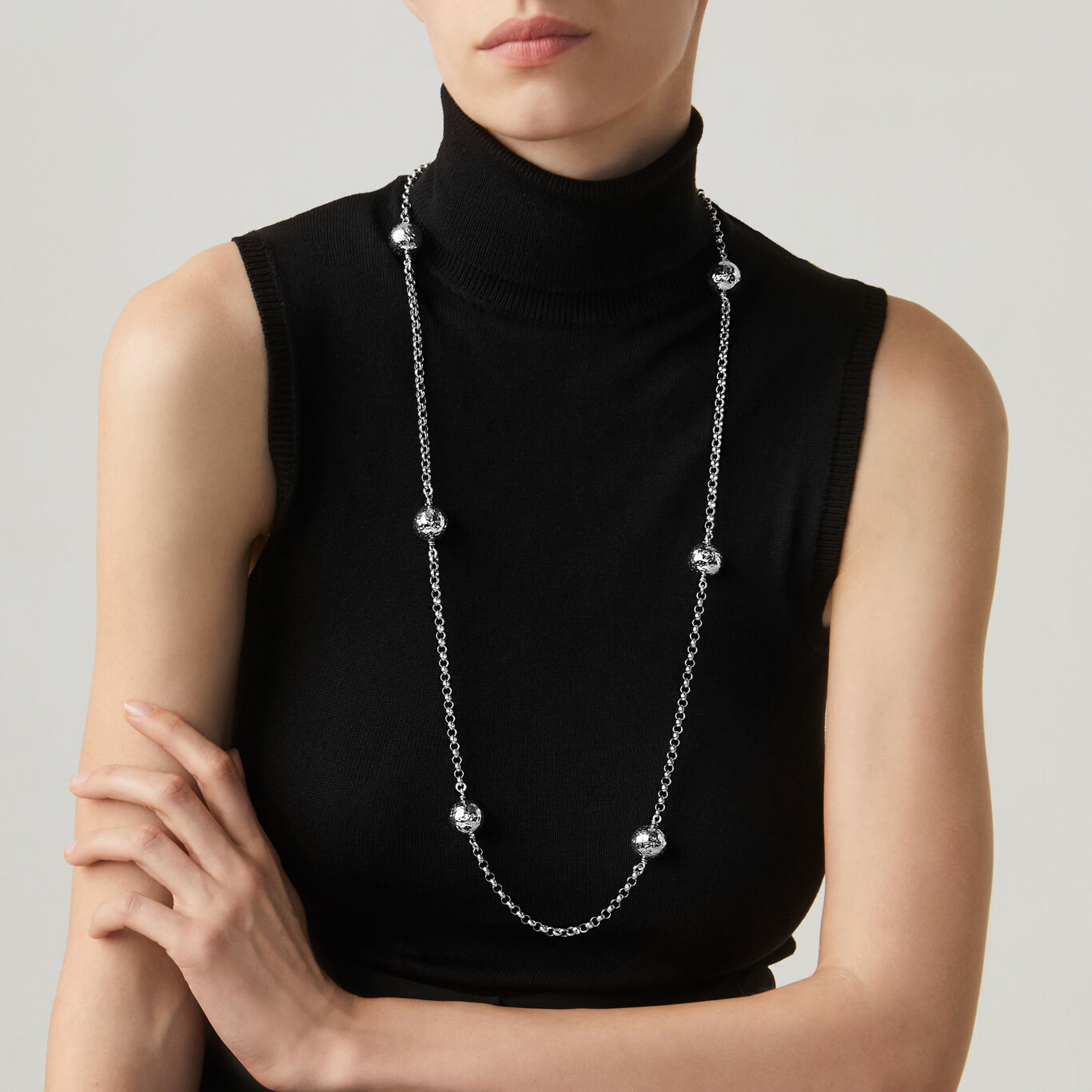 Collana Lunga Super Bowl Catena Collana Lunga Super Bowl Catena
