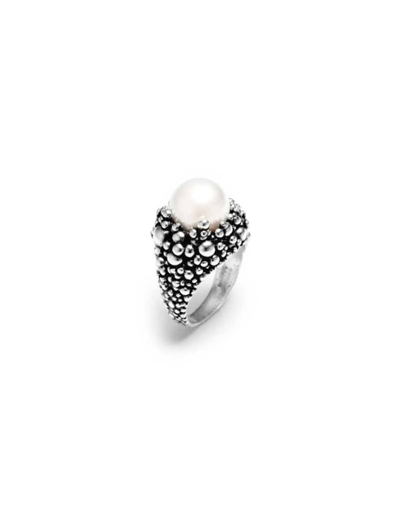 Anello Drops Perlage