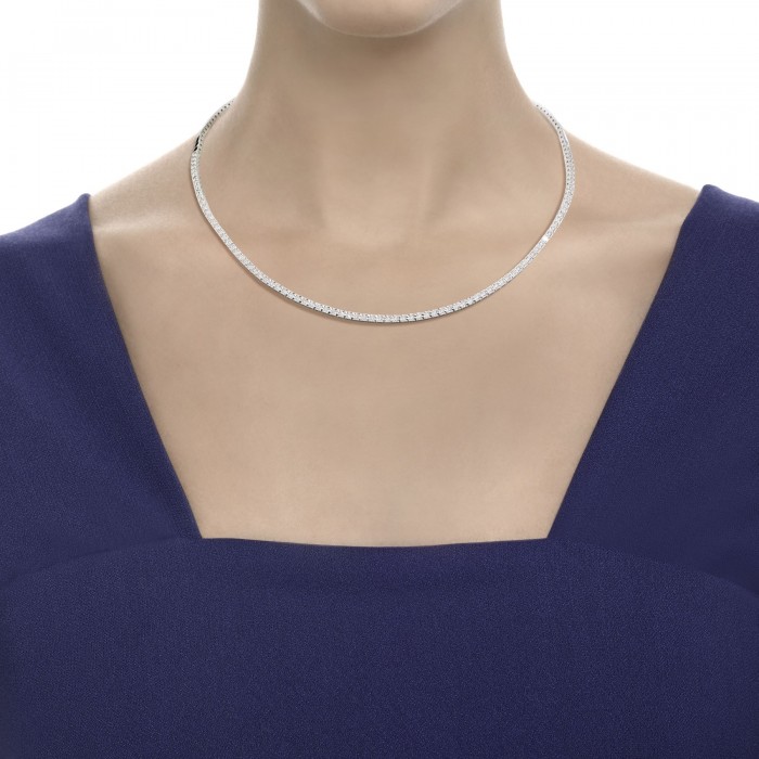Girocollo Tennis Face Cube Db Girocollo Tennis Face Cube Db