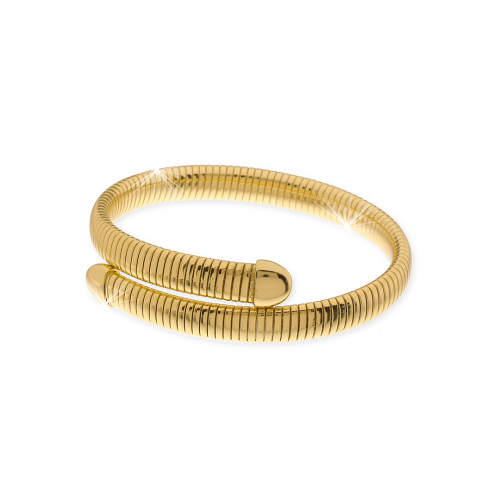 Bracciale in bronzo dorato