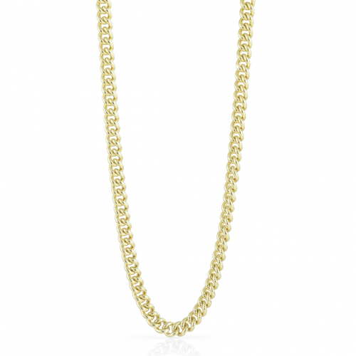 Collana catena grumetta piccola in bronzo dorato