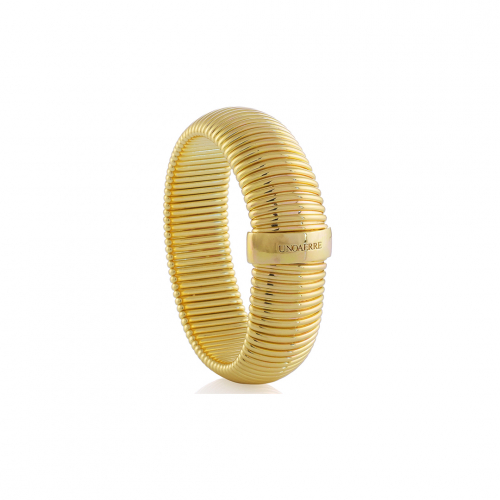 Bracciale in bronzo dorato Tubogas Bracciale in bronzo dorato Tubogas