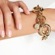 Bracciale in bronzo dorato Bracciale in bronzo dorato