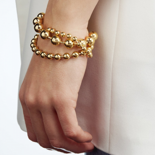 Bracciale in bronzo dorato Sphere Bracciale in bronzo dorato Sphere