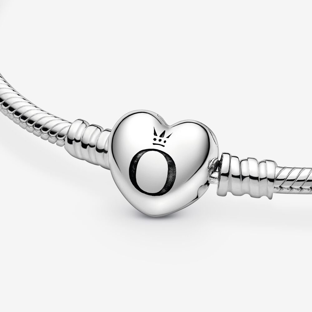Bracciale Pandora con Chiusura a Cuore Bracciale Pandora con Chiusura a Cuore
