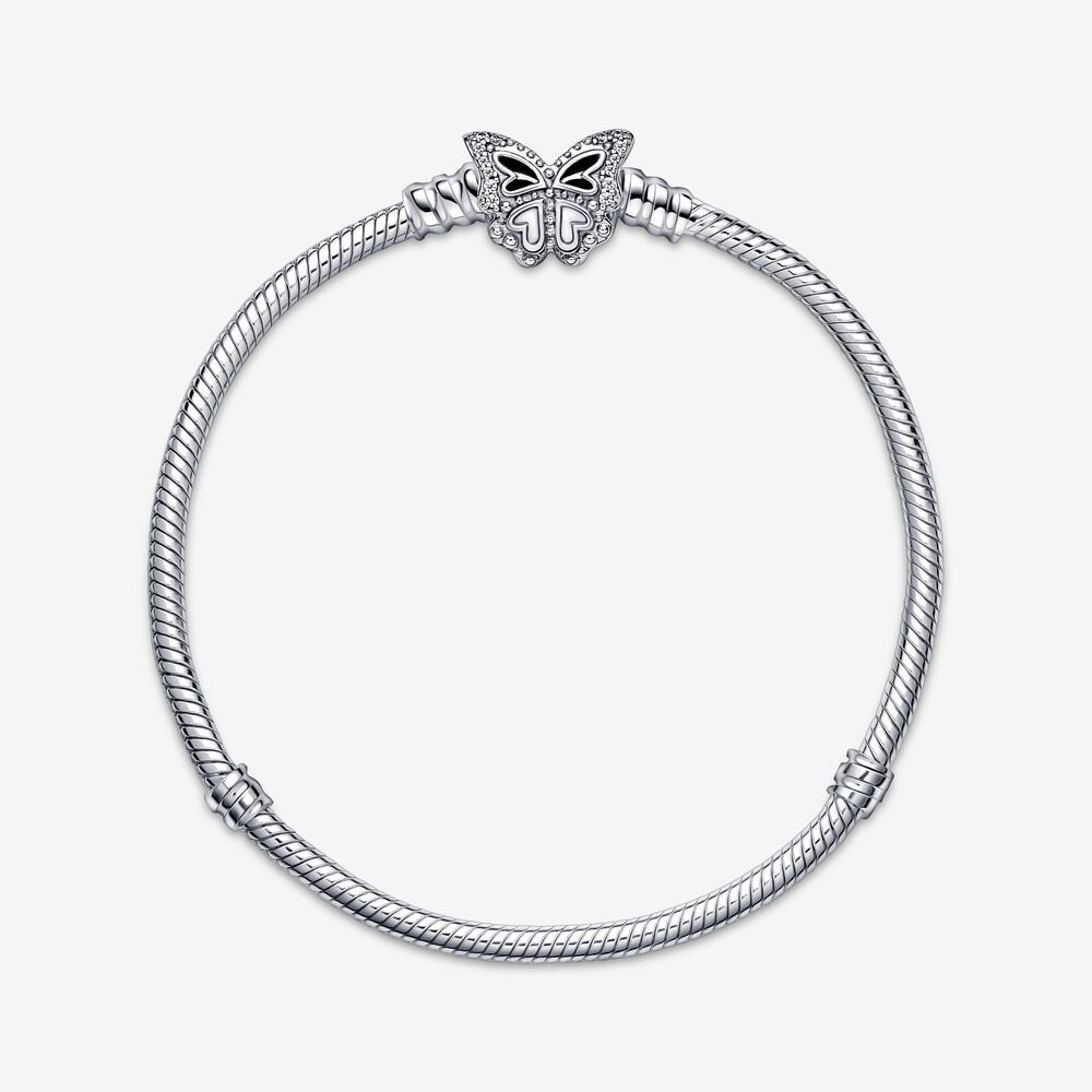 Bracciale Pandora con Chiusura a Farfalla Bracciale Pandora con Chiusura a Farfalla