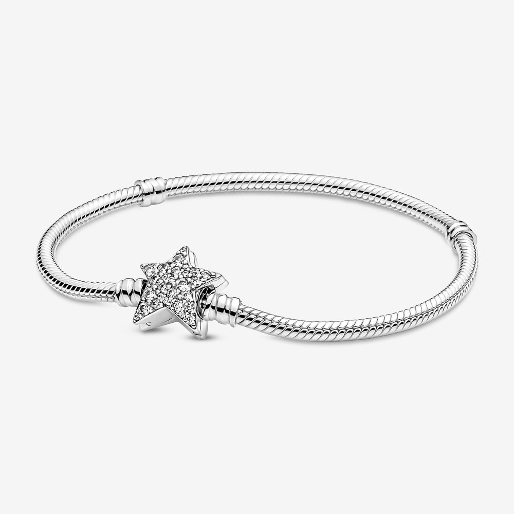 Bracciale Pandora con Chiusura Stella Luminosa