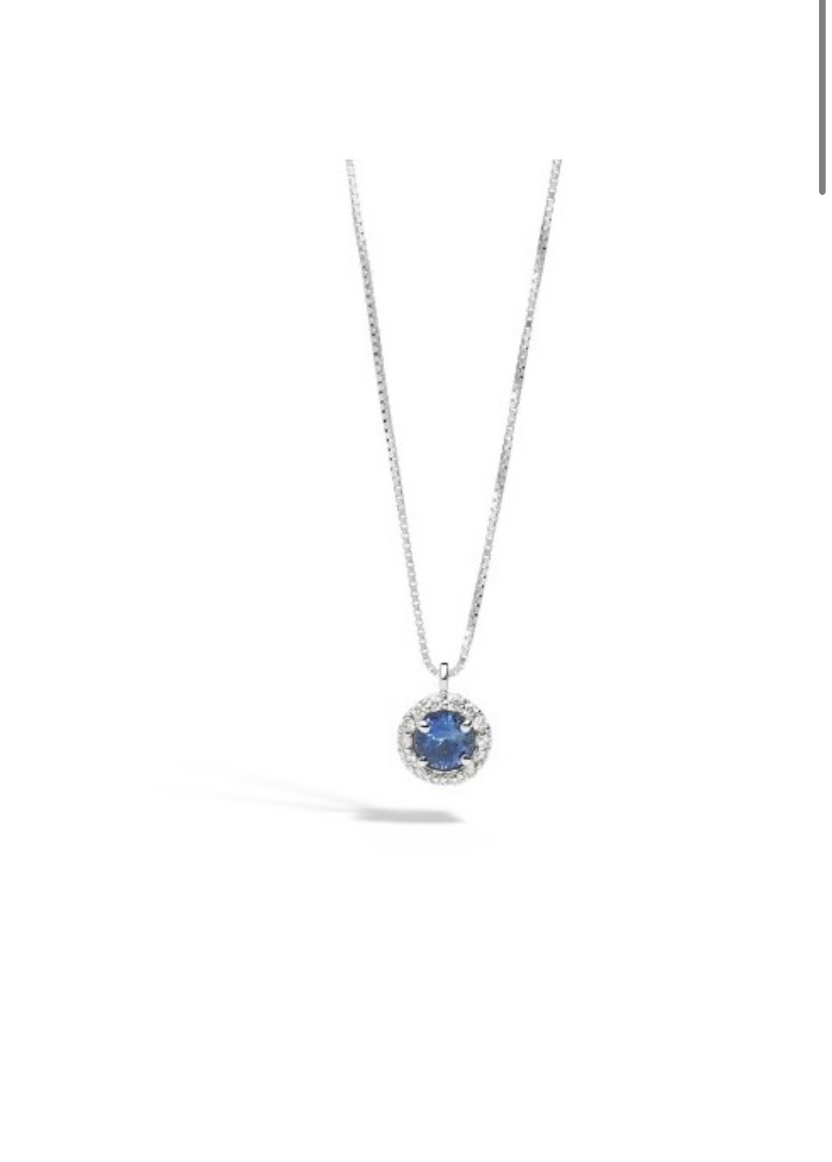 Collana Iris Zaffiro