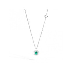 Collana Camelia Smeraldo