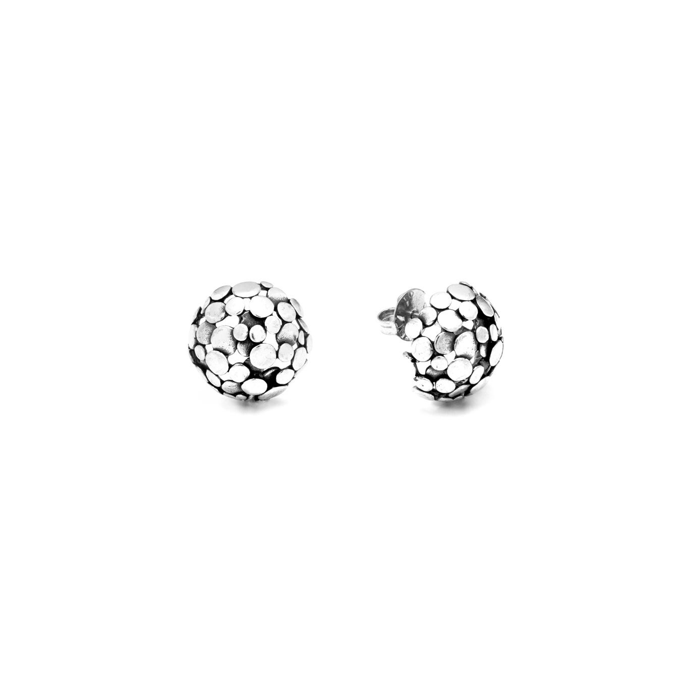 Orecchini Bottone Paillettes