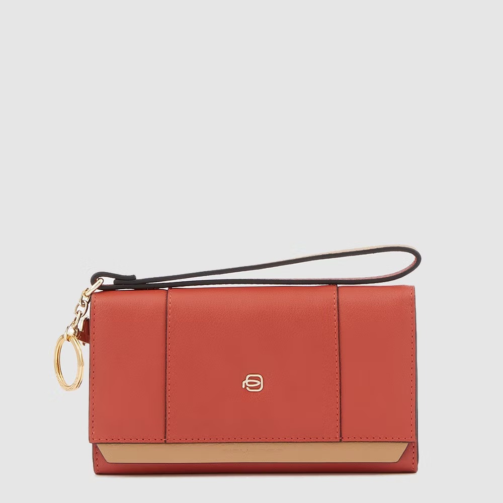 Portafoglio pochette donna con porta monete Circle