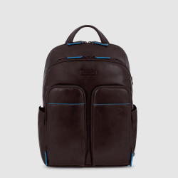 Zaino porta computer e porta iPad® con protezione Blue Square