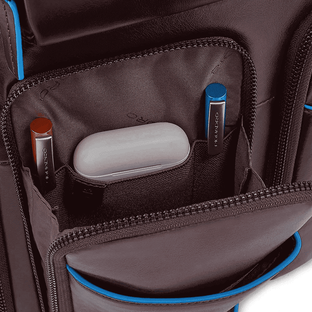 Zaino porta computer con porta bottiglia/ombrello Blue Square