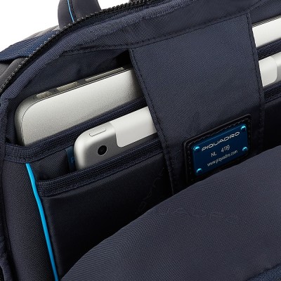 Zaino porta computer e porta iPad® con protezione Blue Square